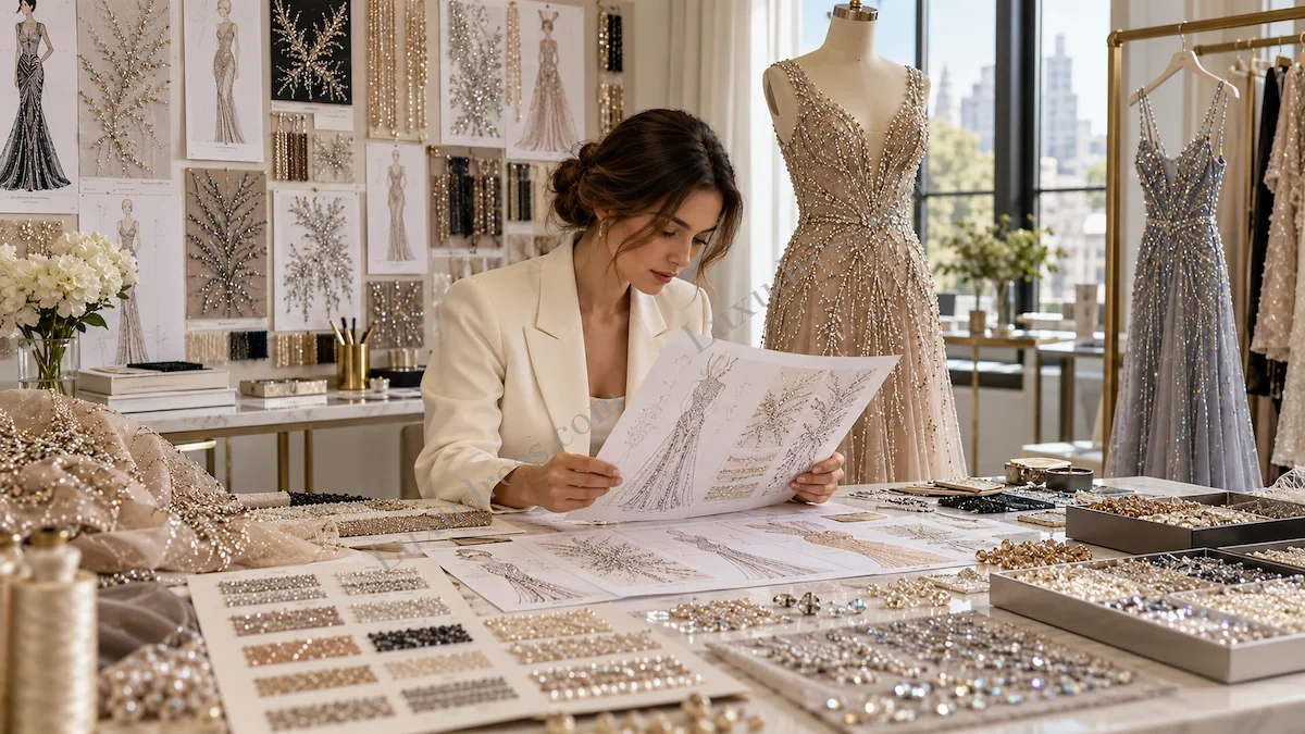 How Beaded Dresses Are Manufactured — editorial hero