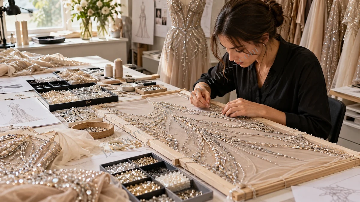 How Beaded Dresses Are Manufactured: development and manufacturing process