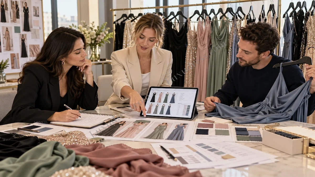 How Dress Rental Businesses Source Occasionwear: buyer, technician or QC review