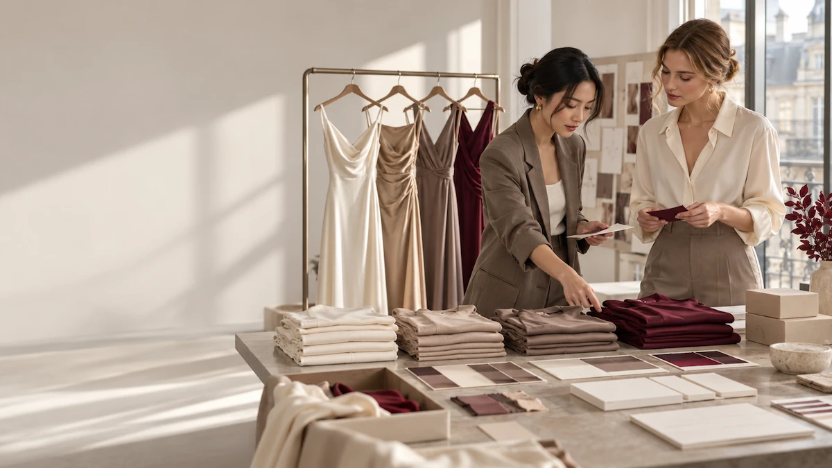 First order quantity decision for a new womenswear brand: cash tied up, risk and re-order