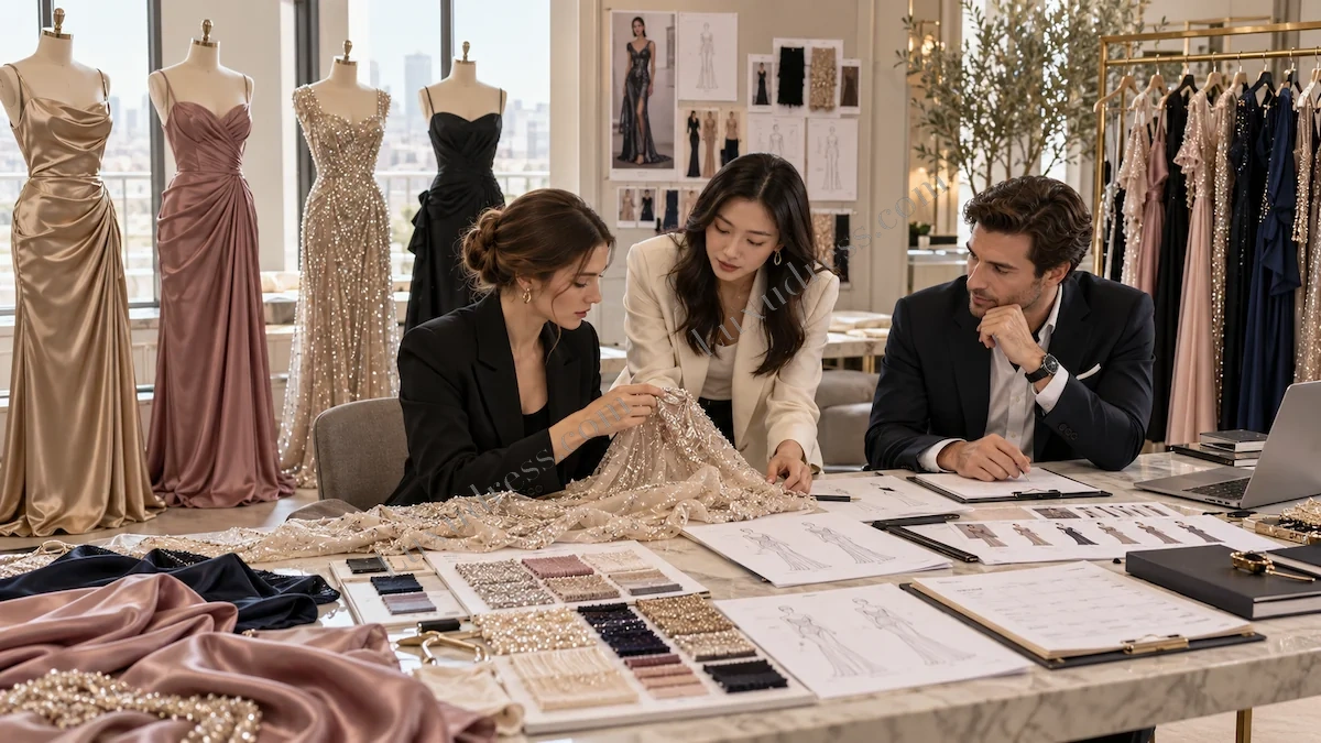 How to Choose an Evening Dress Manufacturer — editorial hero