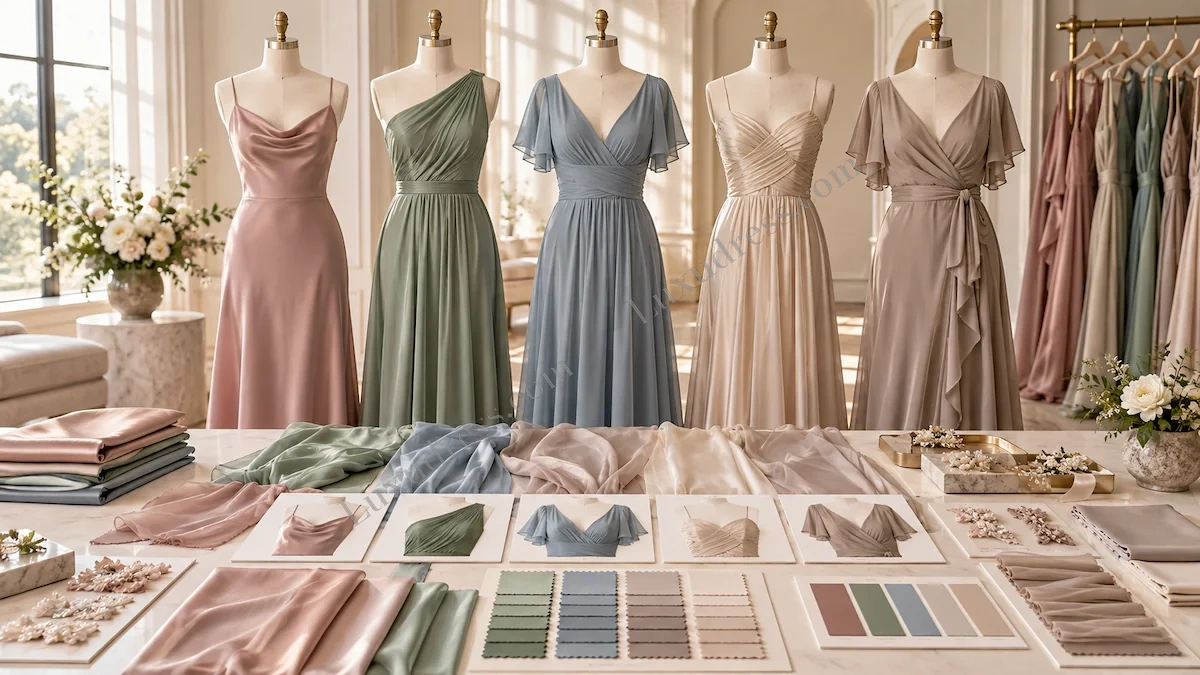 How to Launch a Bridesmaid Dress Collection: garments, fabrics or components compared How to Launch a Bridesmaid Dress Collection: garments, fabrics or components compared