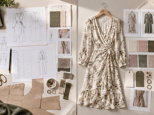 OEM vs ODM clothing manufacturing comparison showing custom development and manufacturer design routes for womenswear brands