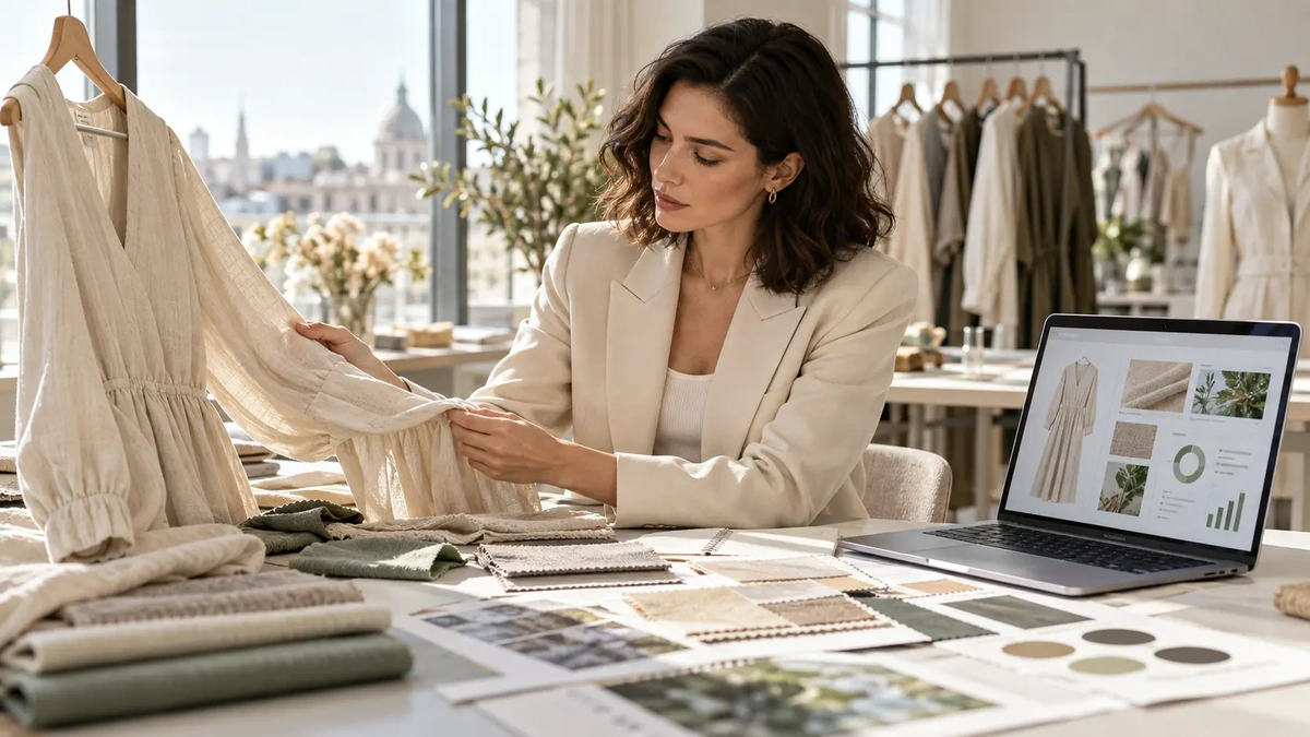 Fashion product environmental claim verification