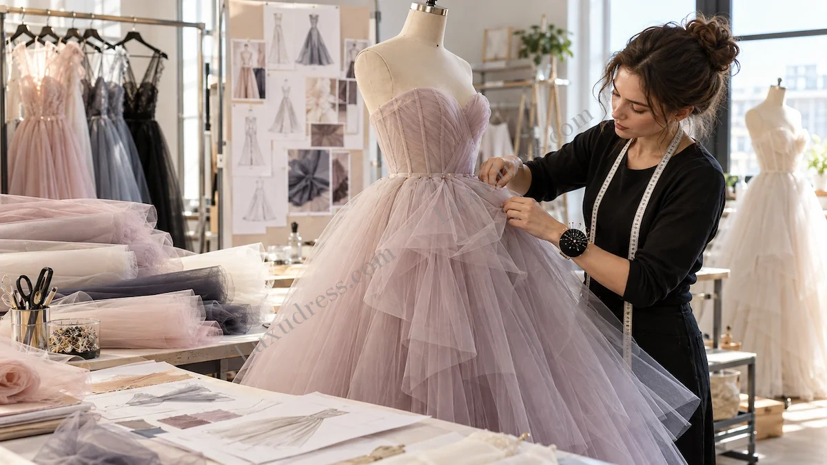 How Tulle Changes Prom and Gala Dress Construction: development and manufacturing process