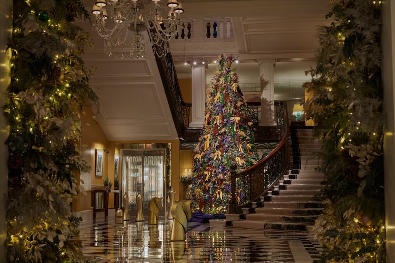 5 stylish designer Christmas trees in London