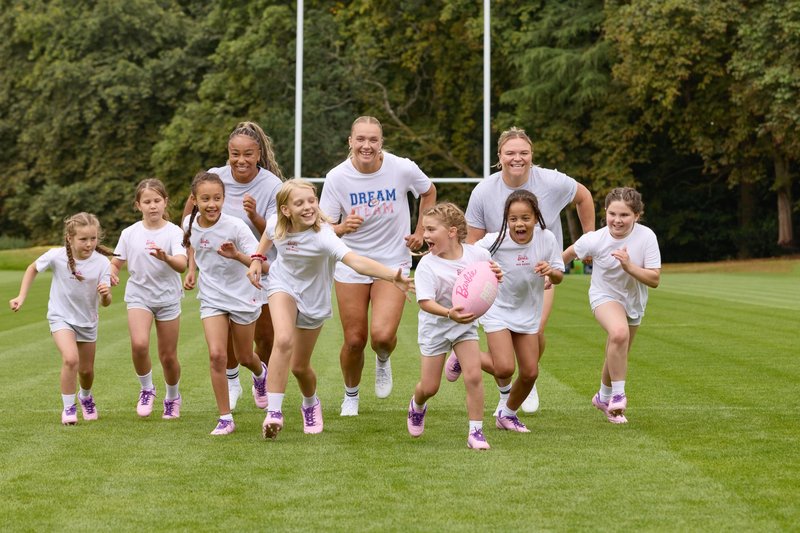 Barbie unveils apparel line with England’s Red Roses
