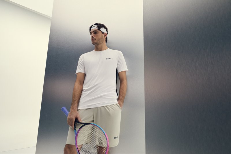 Boss debuts innovative NovaPoly yarn at Australian Open