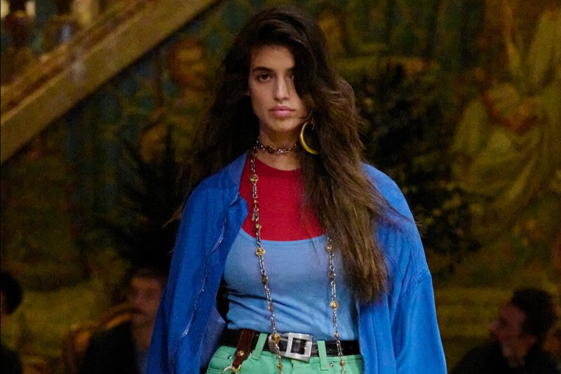 Dario Vitale's Versace blends vintage references with street style