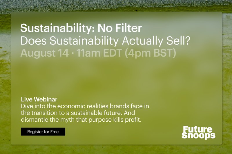 FS Live Webinar: Does Sustainability Actually Sell?