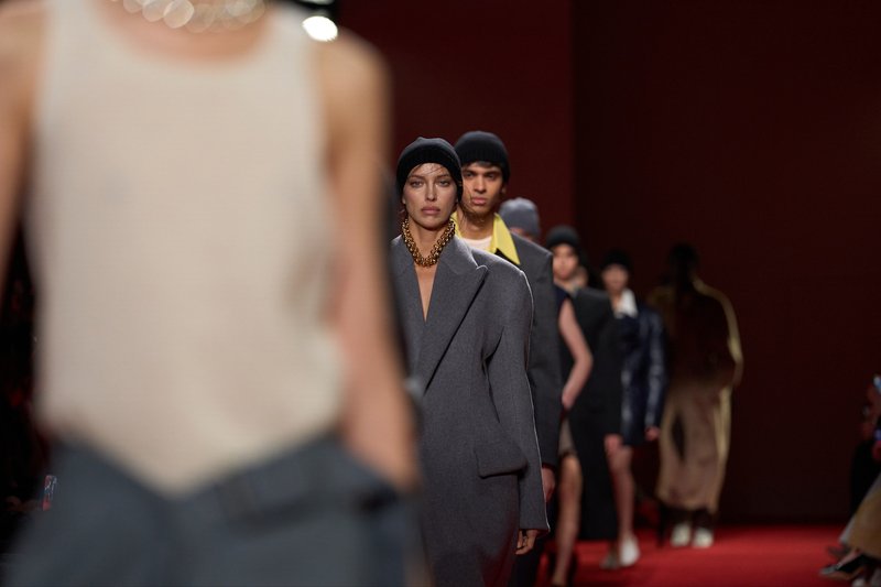 Flights of fancy at Bottega Veneta, atmospheric mood at Armani in Milan