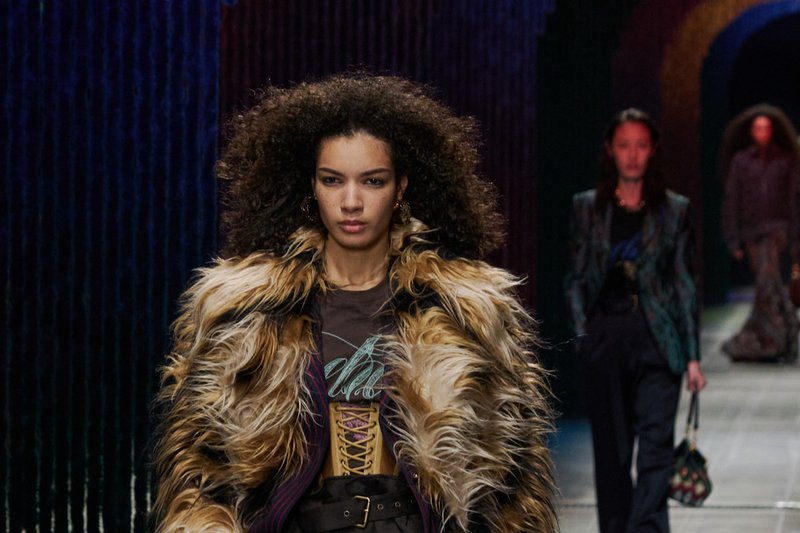 Furry, frayed & freezing on Milan catwalks: the fashion trends