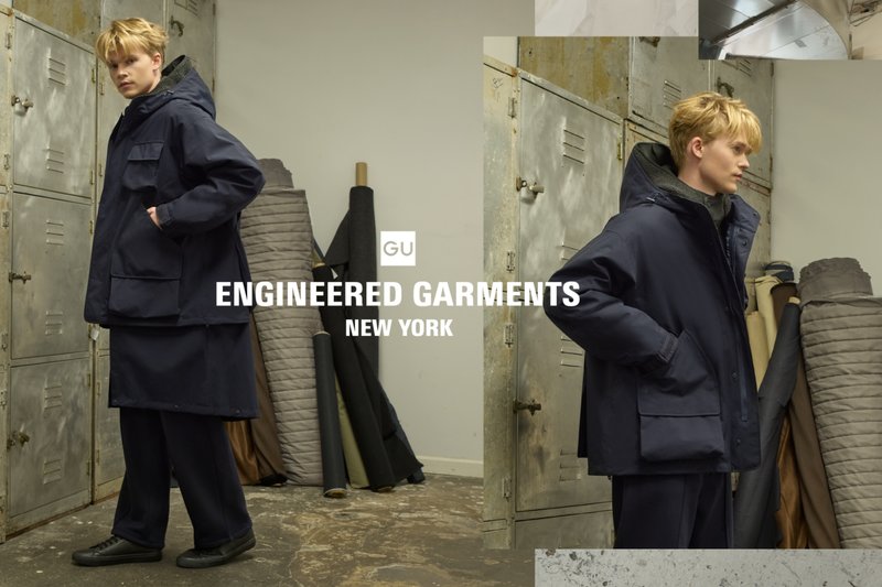 GU unveils first-ever collaboration with Engineered Garments
