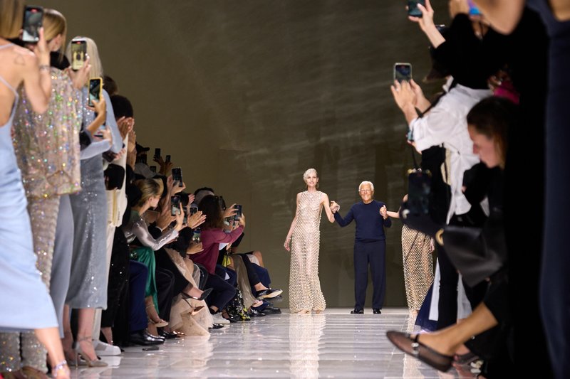 Giorgio Armani's final collections to be shown at Milan Fashion Week