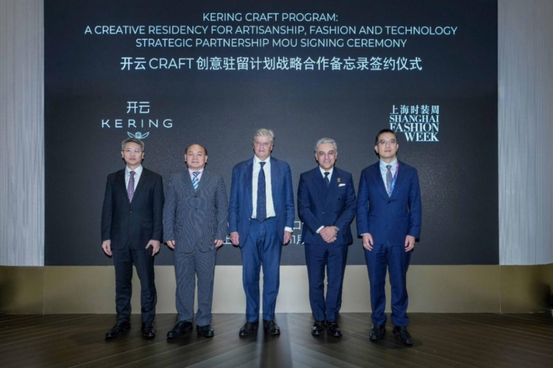 Kering and Shanghai Fashion Week launch new CRAFT programme