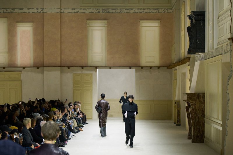 Key trends from Prada's autumn/winter 2026 menswear collection in Milan
