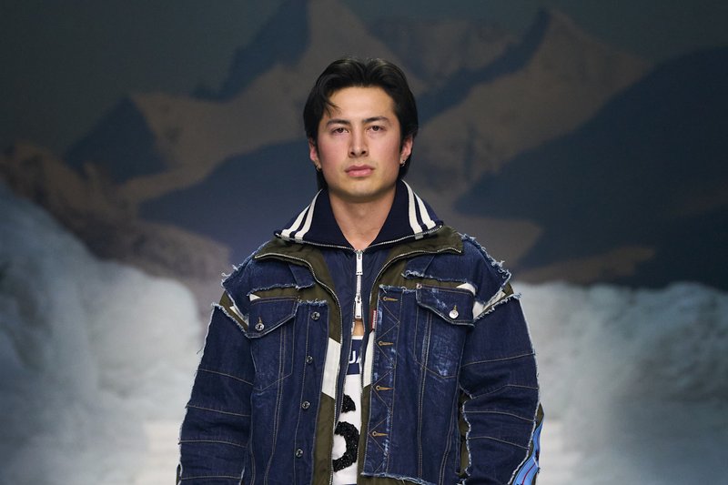 Milan menswear fashion week heads to the slopes