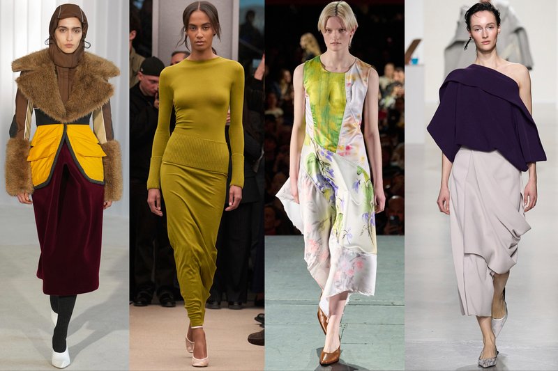 PFW FW26 color trends: Saturated shades of wine, purple, cobalt blue and more