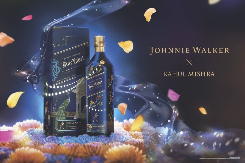 Rahul Mishra designs limited edition Johnnie Walker Blue Label