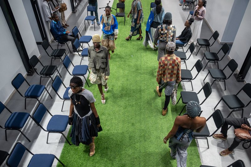 The Kinshasa 'fashion lab' harnessing Central African talent