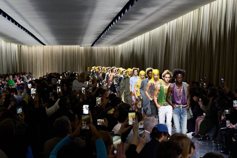 The men’s runway season casts an uneasy mood, and long shadow of Valentino