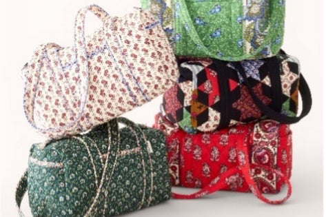 Vera Bradley partners with Rockettes for Original 100 duffel bag