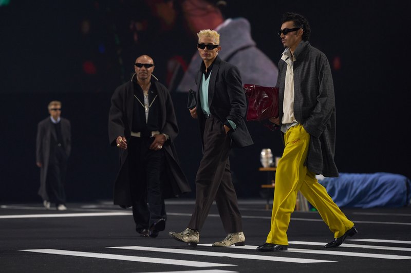 Willy Chavarria's musical-style fashion in Paris