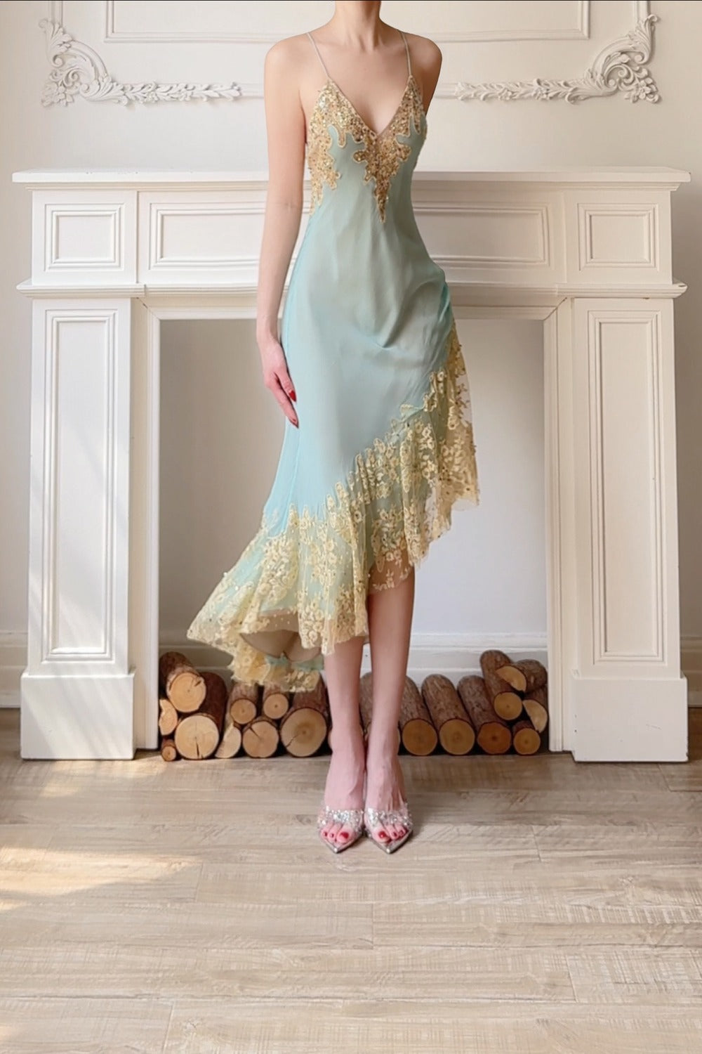 Blue Silk Moon Sand: Walking Through a Sea of Stars
