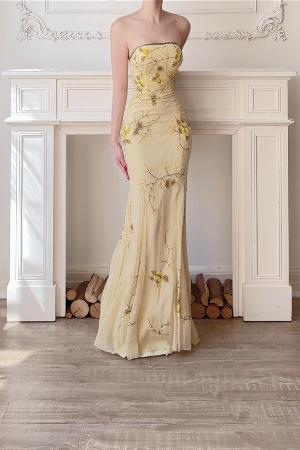 Opulent Orchid: Heavy Beads Cascading Like Tropical Blooms