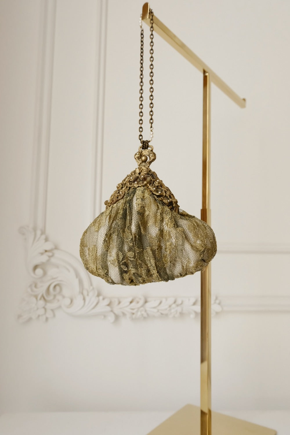 Secret Garden: Embroidered Flowers Hidden in Tulle
