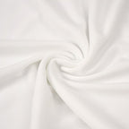 Asymmetric Draped White Maxi Dress H6884