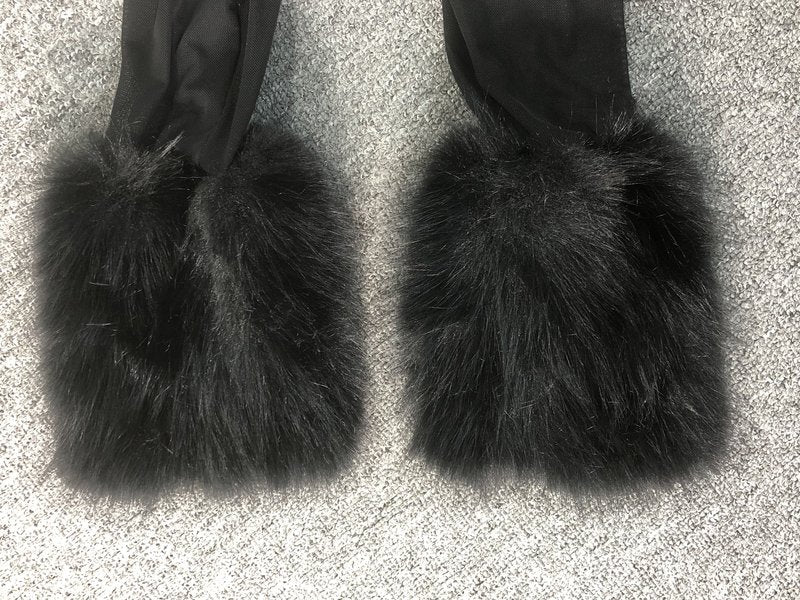 Asymmetrical Ruched Black Mini Dress H6620