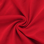 Asymmetrical Ruffle Red Halter Dress H5816