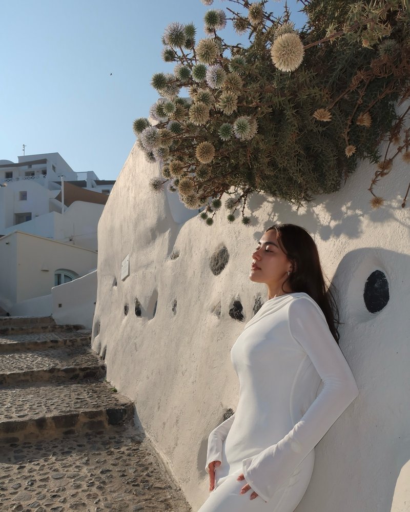 Backless Draped White Maxi Dress H7026