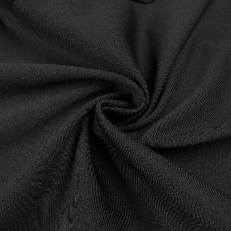 Black Choker Cutout Maxi Dress H6783