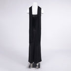 Black Choker Cutout Maxi Dress H6783