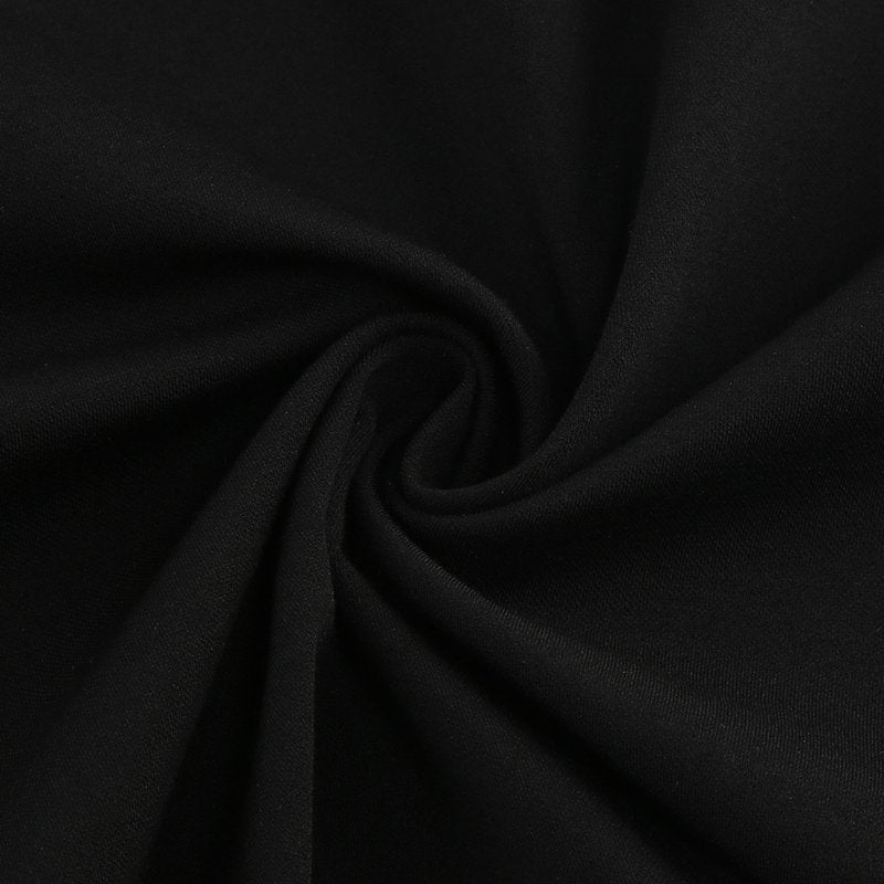Black Cutout Rose Embellished Midi Dress H6216