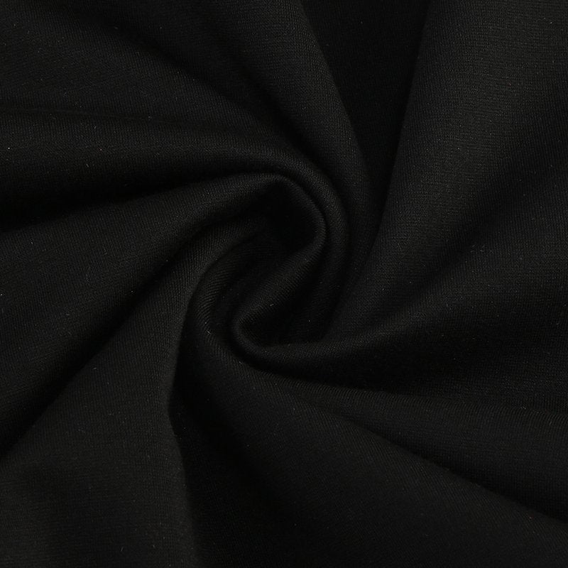 Black Cutout Sequin Midi Dress H6438