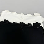 Black Embellished Two-Piece Gown H6454