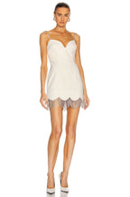 Black Fringe Hem Mini Dress H3644