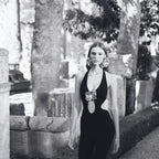 Black Halter Cutout Maxi Dress H6445
