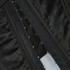 Black Sequin Sheer Flared Pants Set H7072