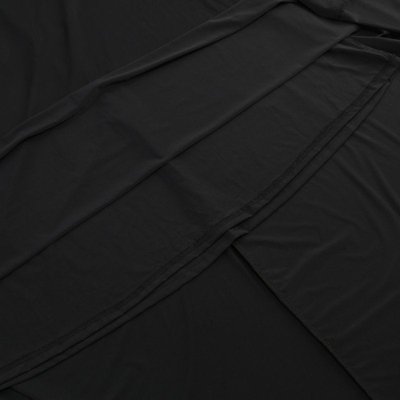 Black Spaghetti Strap Mermaid Gown H6267