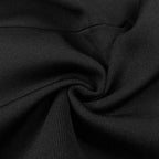 Black Velvet Corset Gown with Wide Brim Hat H6545