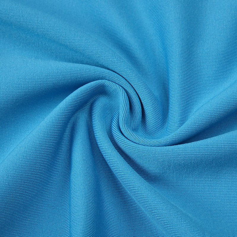 Blue Draped Cutout Maxi Dress H6885