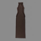 Braided Halter Sheath Gown H6843