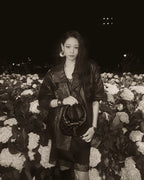 Brown Leather Moto Jacket H7024