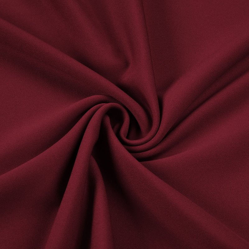 Burgundy Sheer Panel Maxi Dress H6642