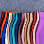 Colorful Button Front Pencil Skirts H217
