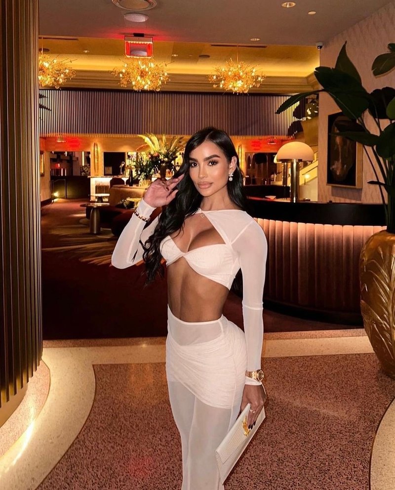 Cross-Strap Cutout Bodysuit Set H6191